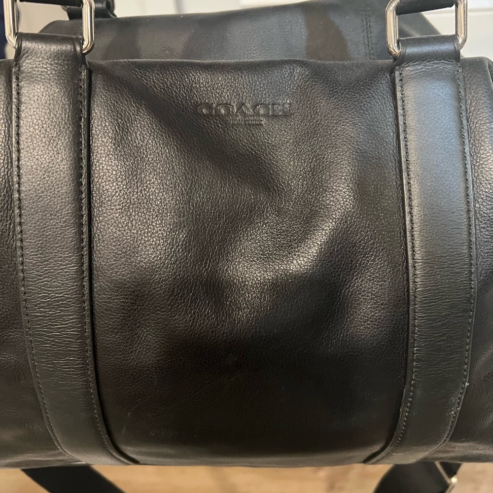 Coach Voyager Duffle Travel Bag - Black